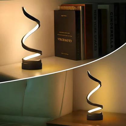 Luxury Spiral Table Lamp