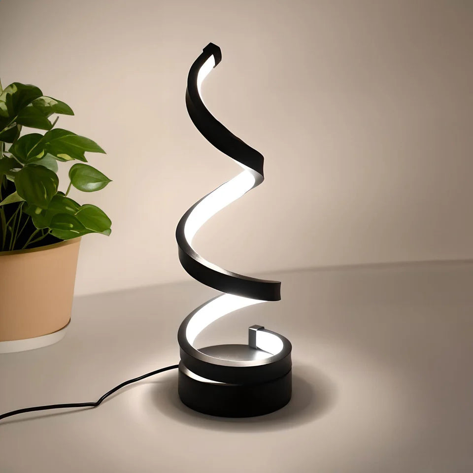 Luxury Spiral Table Lamp